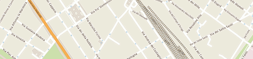 Mappa della impresa saletti laura a FIRENZE