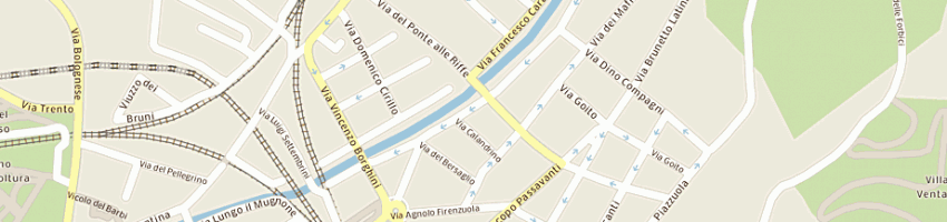 Mappa della impresa cartomania di caperi dopotea a FIRENZE