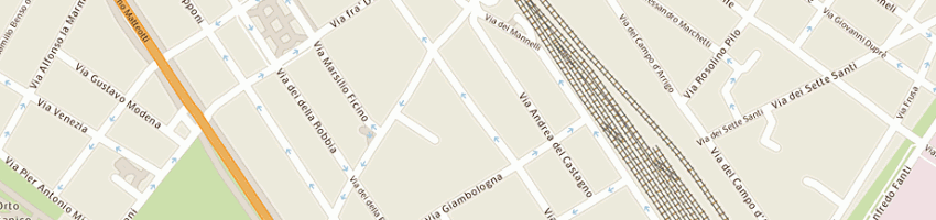 Mappa della impresa marco a FIRENZE