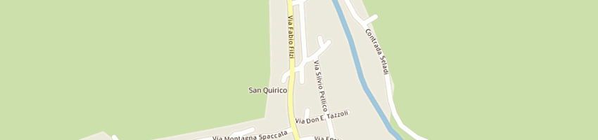 Mappa della impresa scuola elementare san quirico a VALDAGNO