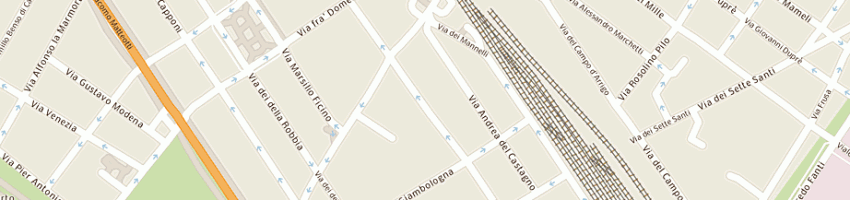 Mappa della impresa marchionni fabrizio a FIRENZE