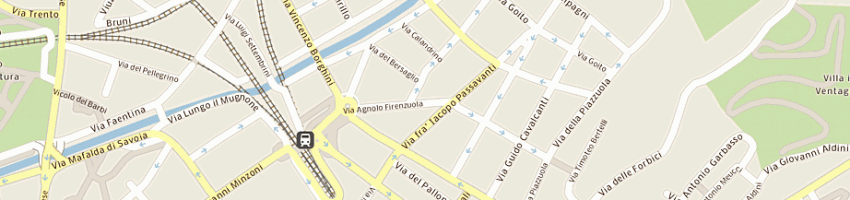 Mappa della impresa capanni giovanni sas a FIRENZE