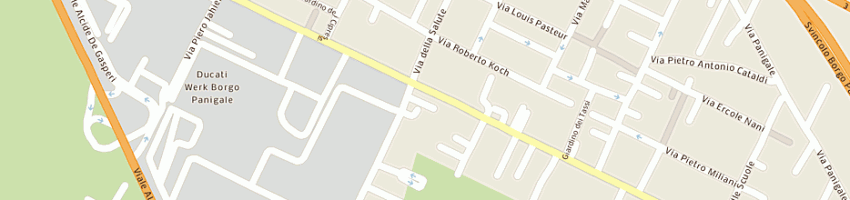 Mappa della impresa pulga bortolotti nadia a BOLOGNA