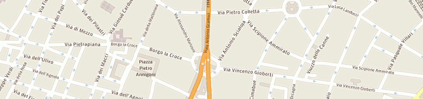 Mappa della impresa ciulli franco a FIRENZE