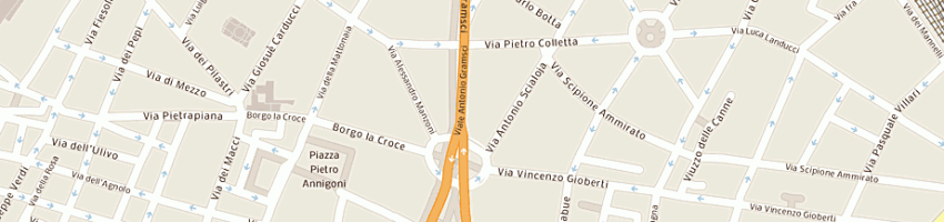 Mappa della impresa immobiliare paoli di catarzi fiorella a FIRENZE