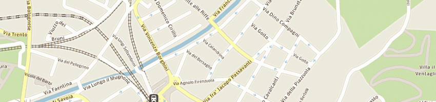 Mappa della impresa benelli gino a FIRENZE