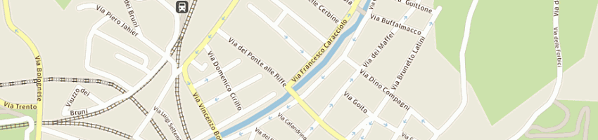 Mappa della impresa poste italiane epe firenze 24 a FIRENZE
