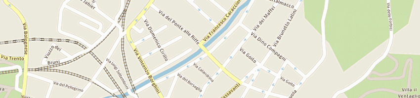 Mappa della impresa sernesi ada a FIRENZE