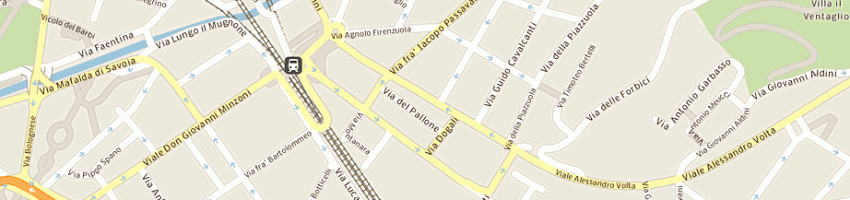 Mappa della impresa lavanderia patrizia di colivicchi patrizia e c snc a FIRENZE