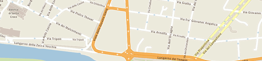 Mappa della impresa tosetti engineering srl a FIRENZE