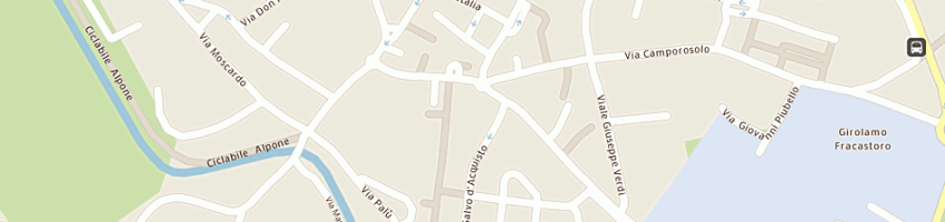Mappa della impresa piacentini paolo a SAN BONIFACIO