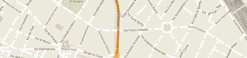 Mappa della impresa nsa srl a FIRENZE