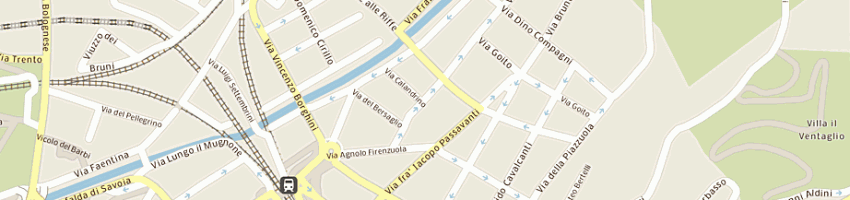 Mappa della impresa amerighi luca a FIRENZE