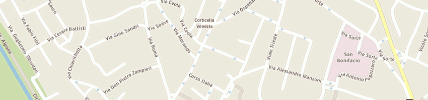 Mappa della impresa assicurazioni sara assicurazioni spa a SAN BONIFACIO