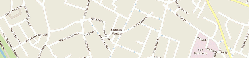 Mappa della impresa banca popolare di verona a SAN BONIFACIO