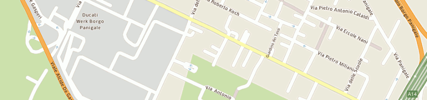 Mappa della impresa molinari efisio a BOLOGNA
