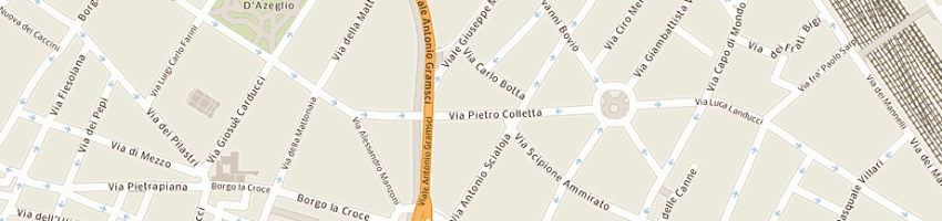 Mappa della impresa pegaso di piggici e macconi (snc) a FIRENZE
