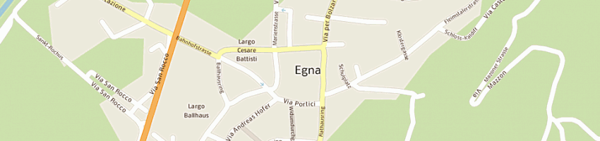 Mappa della impresa ristorante pizzeria sporting di unterhofer egon a EGNA