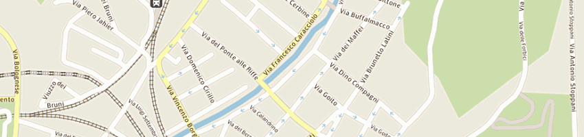 Mappa della impresa officina boccaccio a FIRENZE