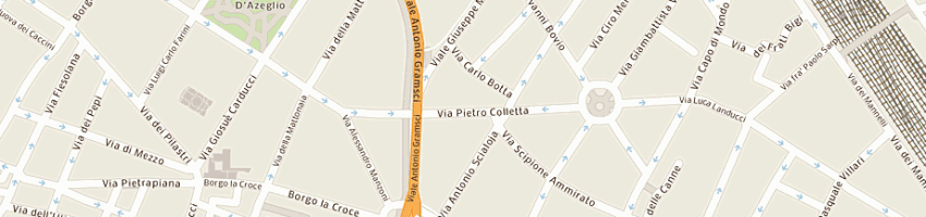 Mappa della impresa stiac srl a FIRENZE