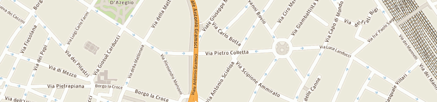 Mappa della impresa mt web di morelli marco a FIRENZE