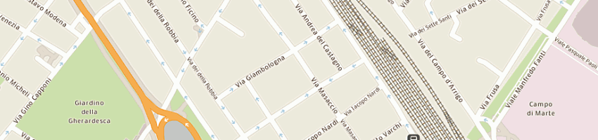 Mappa della impresa athena scrl a FIRENZE