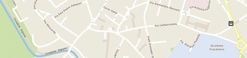 Mappa della impresa cometto giuseppe a SAN BONIFACIO