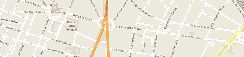 Mappa della impresa conti armando a FIRENZE