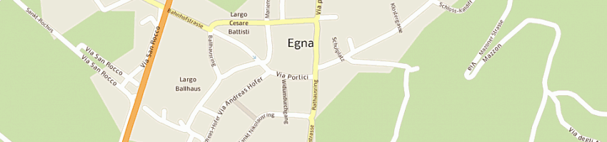 Mappa della impresa salone jo ann a EGNA