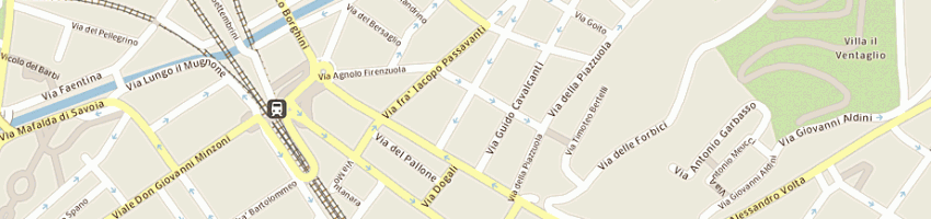Mappa della impresa pannuti piero a FIRENZE
