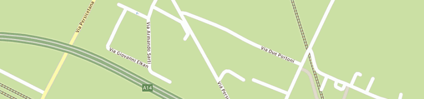 Mappa della impresa sicursat srl a BOLOGNA