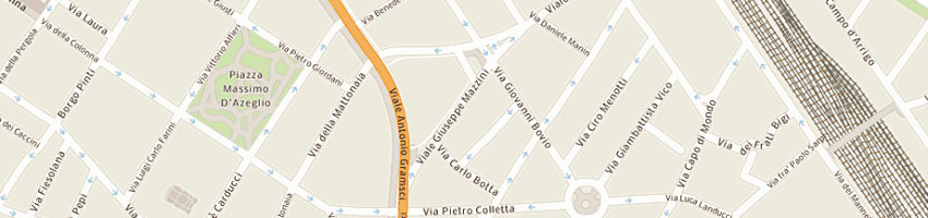 Mappa della impresa bamarfin sas a FIRENZE