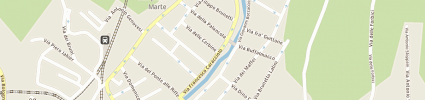 Mappa della impresa casciani fabio a FIRENZE