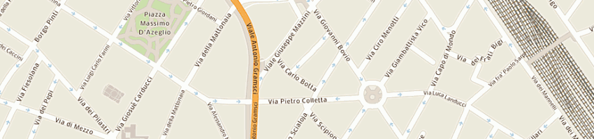 Mappa della impresa centro oculistico srl a FIRENZE