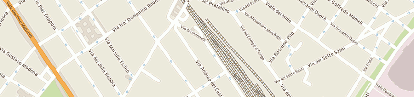 Mappa della impresa la quattroemme a FIRENZE