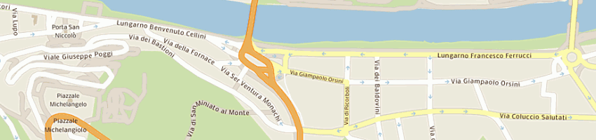 Mappa della impresa ferramenta la colonna snc a FIRENZE