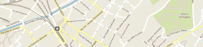 Mappa della impresa tarquini danilo a FIRENZE