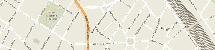 Mappa della impresa montini marino a FIRENZE