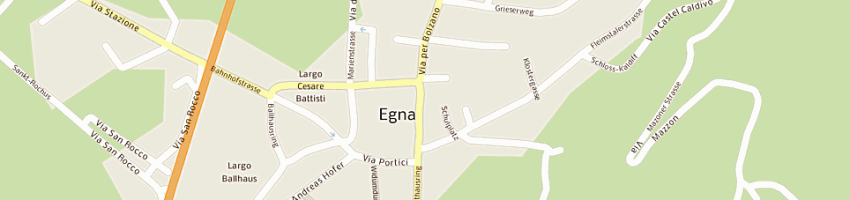 Mappa della impresa comune di egna a EGNA