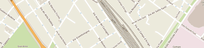 Mappa della impresa de vitto vincenzo a FIRENZE