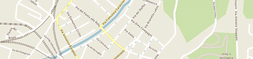 Mappa della impresa cirrincione dr claudio a FIRENZE