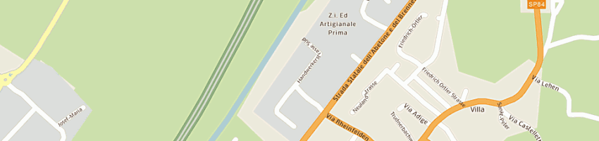 Mappa della impresa cgt caterpillar filiale di bolzano a EGNA