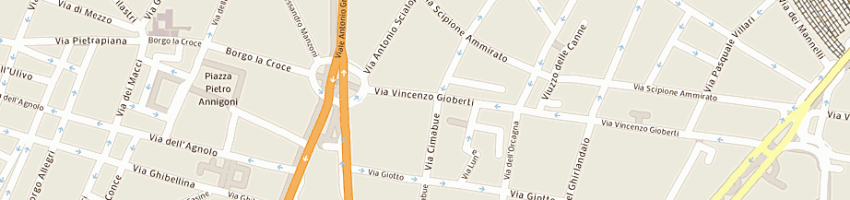 Mappa della impresa gelateria ermini b e figli (snc) a FIRENZE