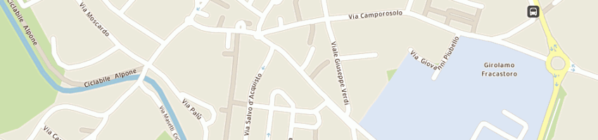 Mappa della impresa cova rancing - team sas di cova giampaolo e c a SAN BONIFACIO