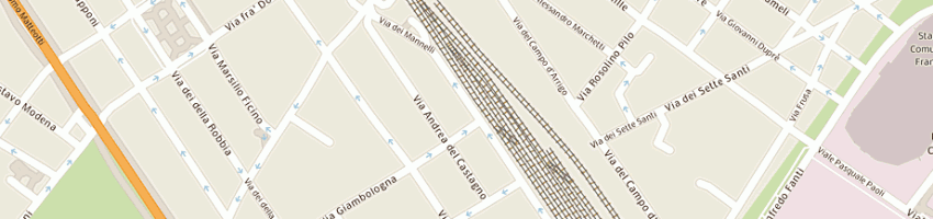 Mappa della impresa divita sergio a FIRENZE