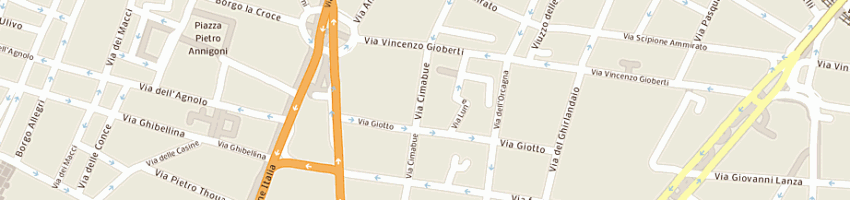 Mappa della impresa centro ricambi srl a FIRENZE