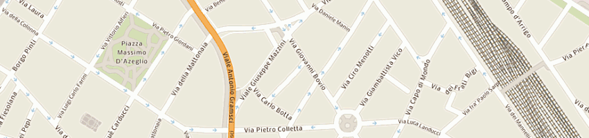 Mappa della impresa amasino mario raimundo a FIRENZE