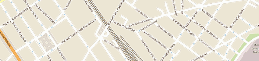 Mappa della impresa tesifer srl a FIRENZE