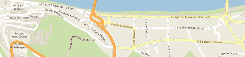 Mappa della impresa lazzara srl a FIRENZE