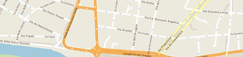 Mappa della impresa romei riccardo a FIRENZE